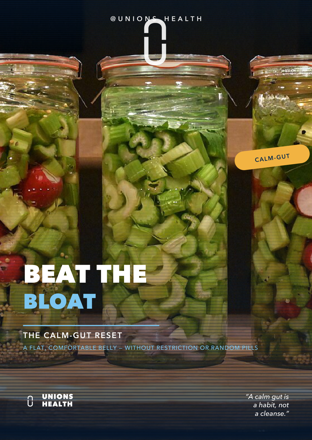 Beat the Bloat: The Calm-Gut Reset — Unions Health digital guide