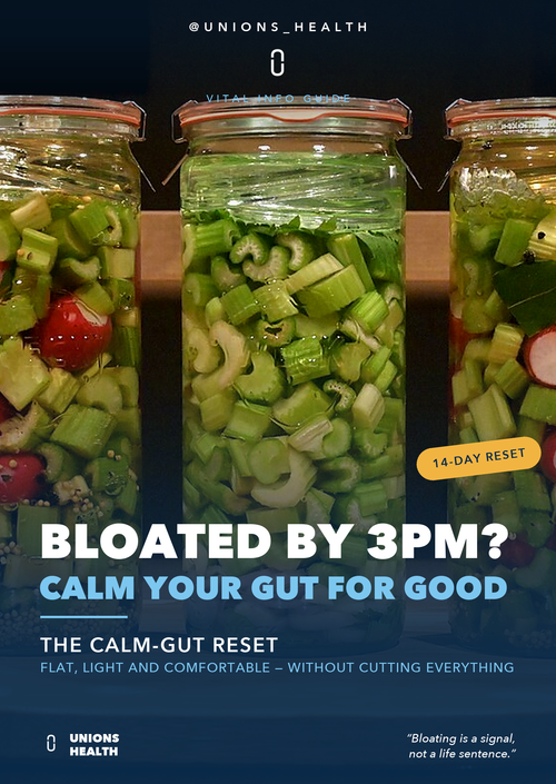 Beat the Bloat: The Calm-Gut Reset — Vital Info Guide cover