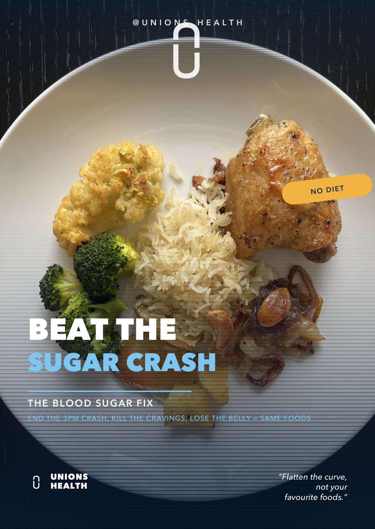 Beat the Sugar Crash: The Blood-Sugar Fix — Unions Health digital guide