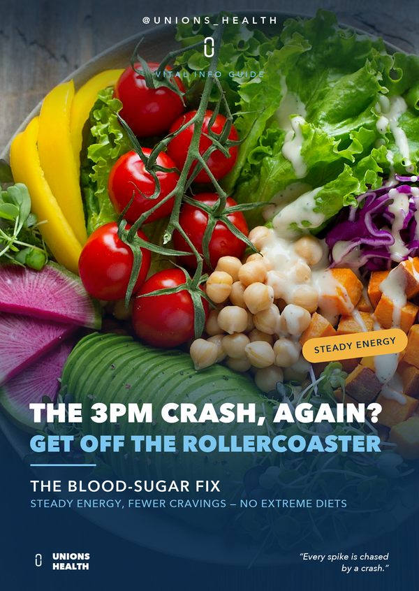 Beat the Sugar Crash: The Blood-Sugar Fix