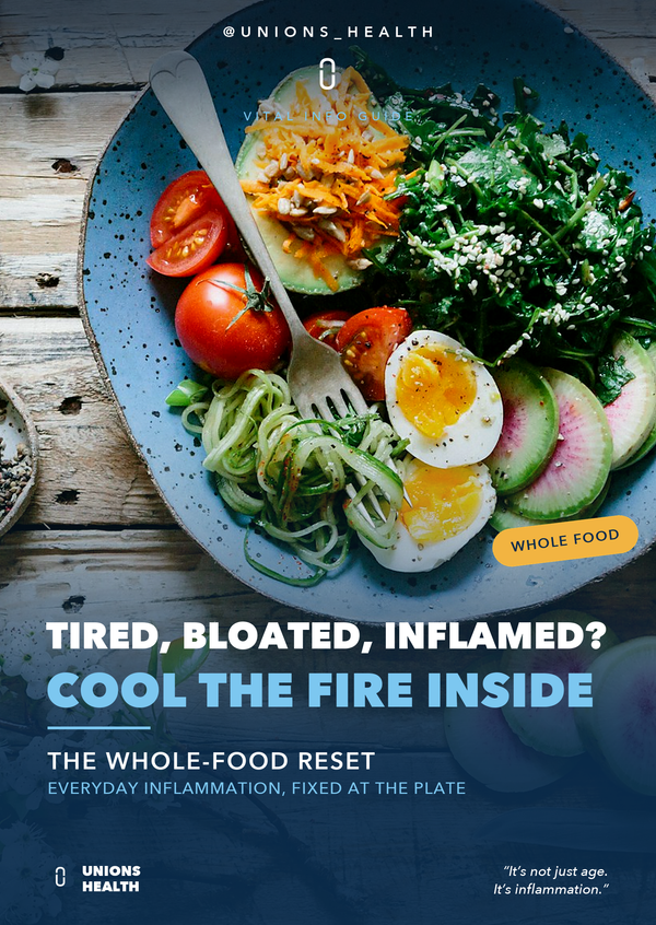 Tired, Bloated, Inflamed? The Whole-Food Reset
