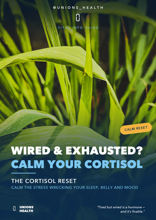Wired & Exhausted? The Cortisol Reset