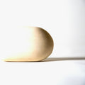 Solid shampoo bar on a white studio background