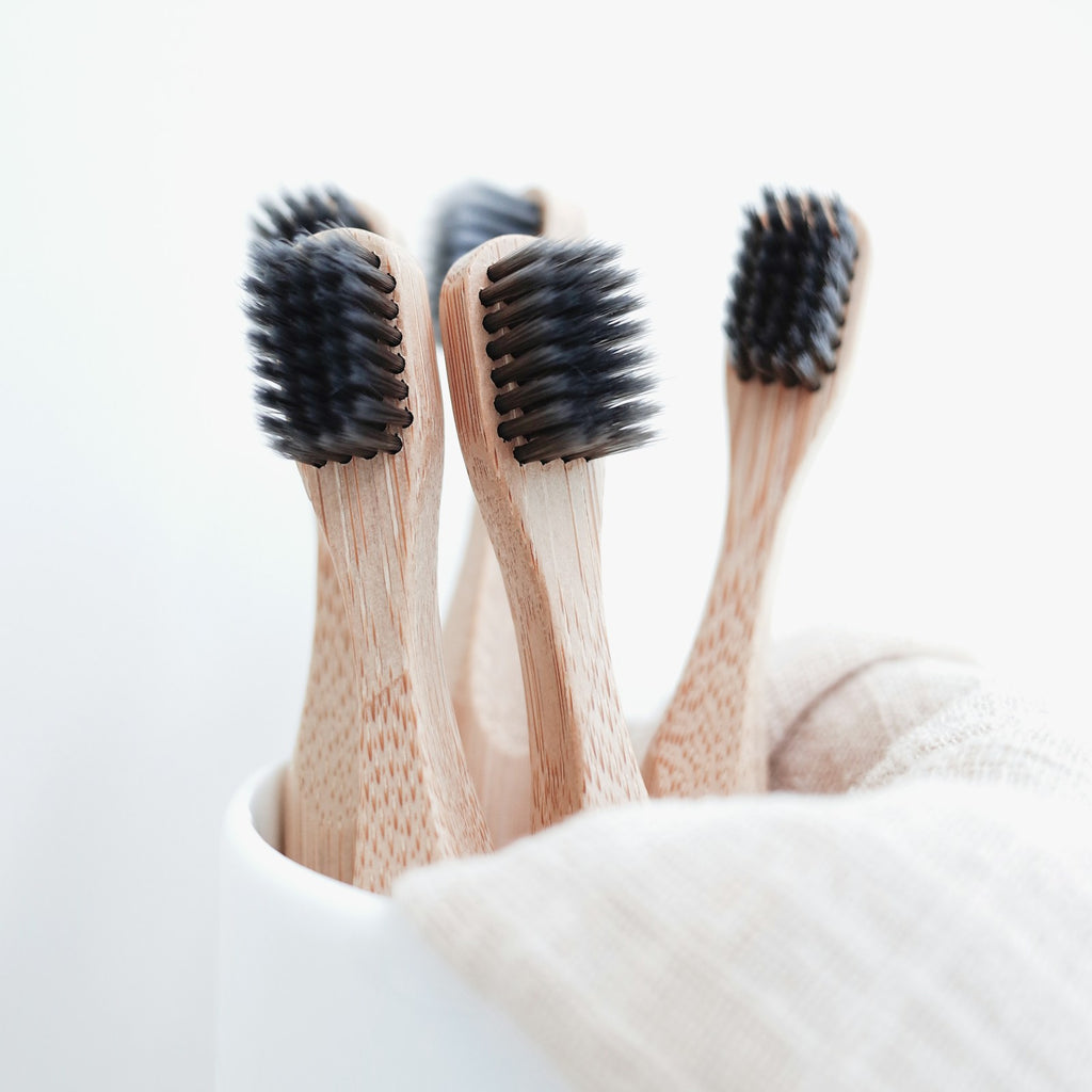 Charcoal Bamboo Toothbrush