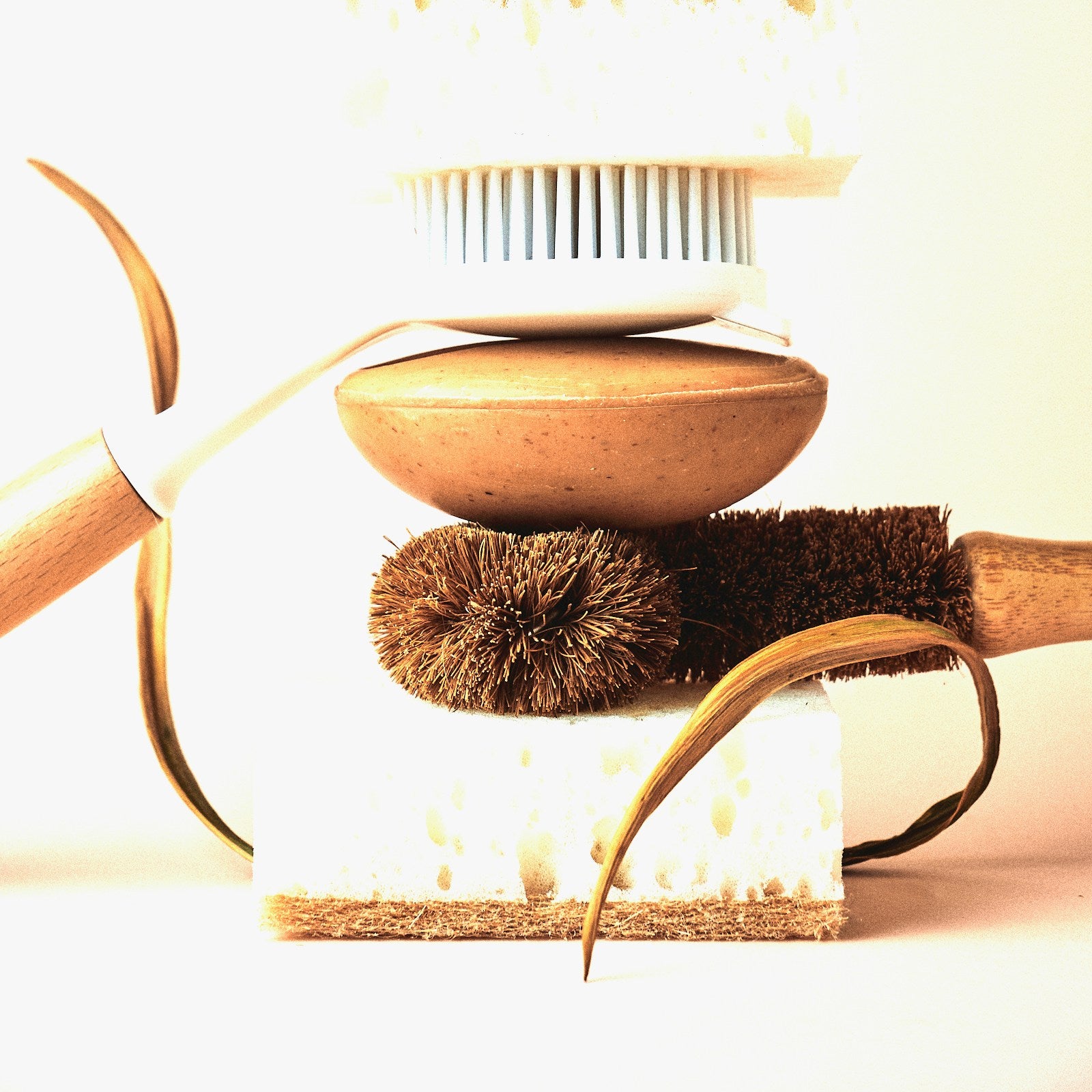 Bamboo Pot Scrubber